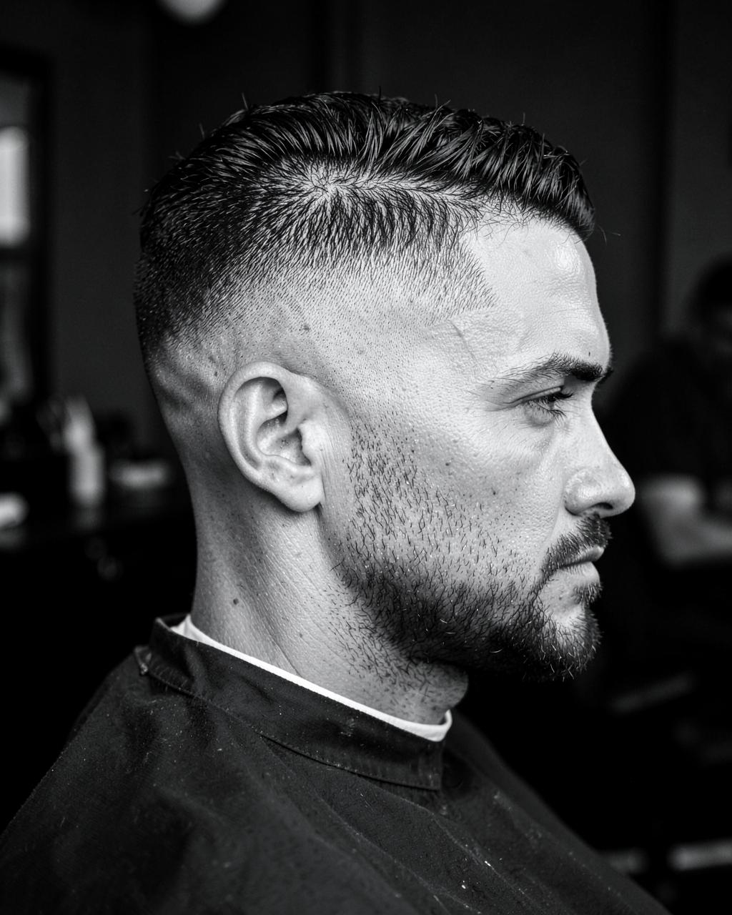Ren taper fade utförd hos HD FADES